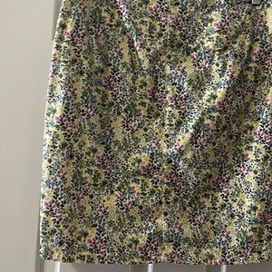 JJill floral skirt